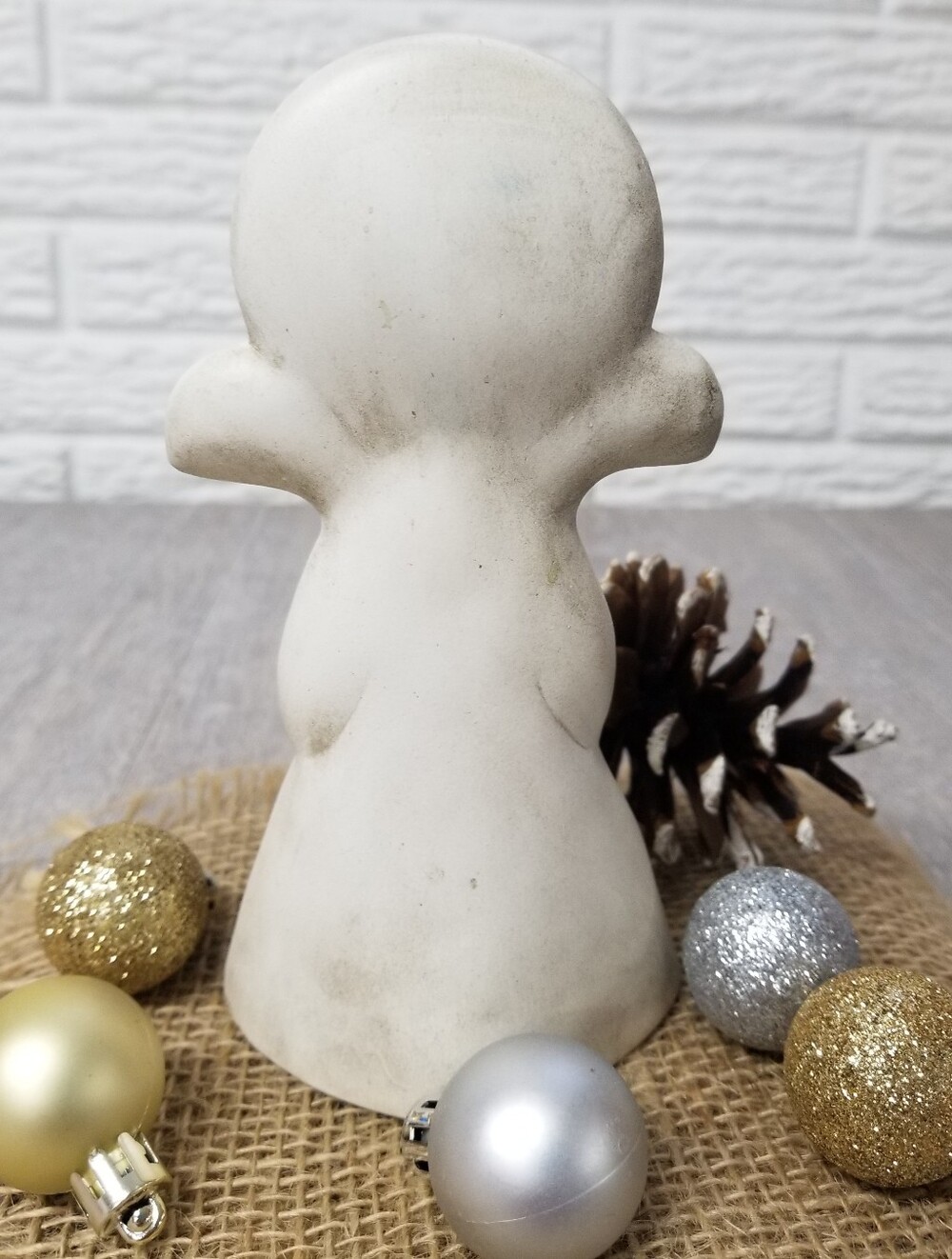 Vintage Ceramic Praying Angel - Picture 3 of 10
